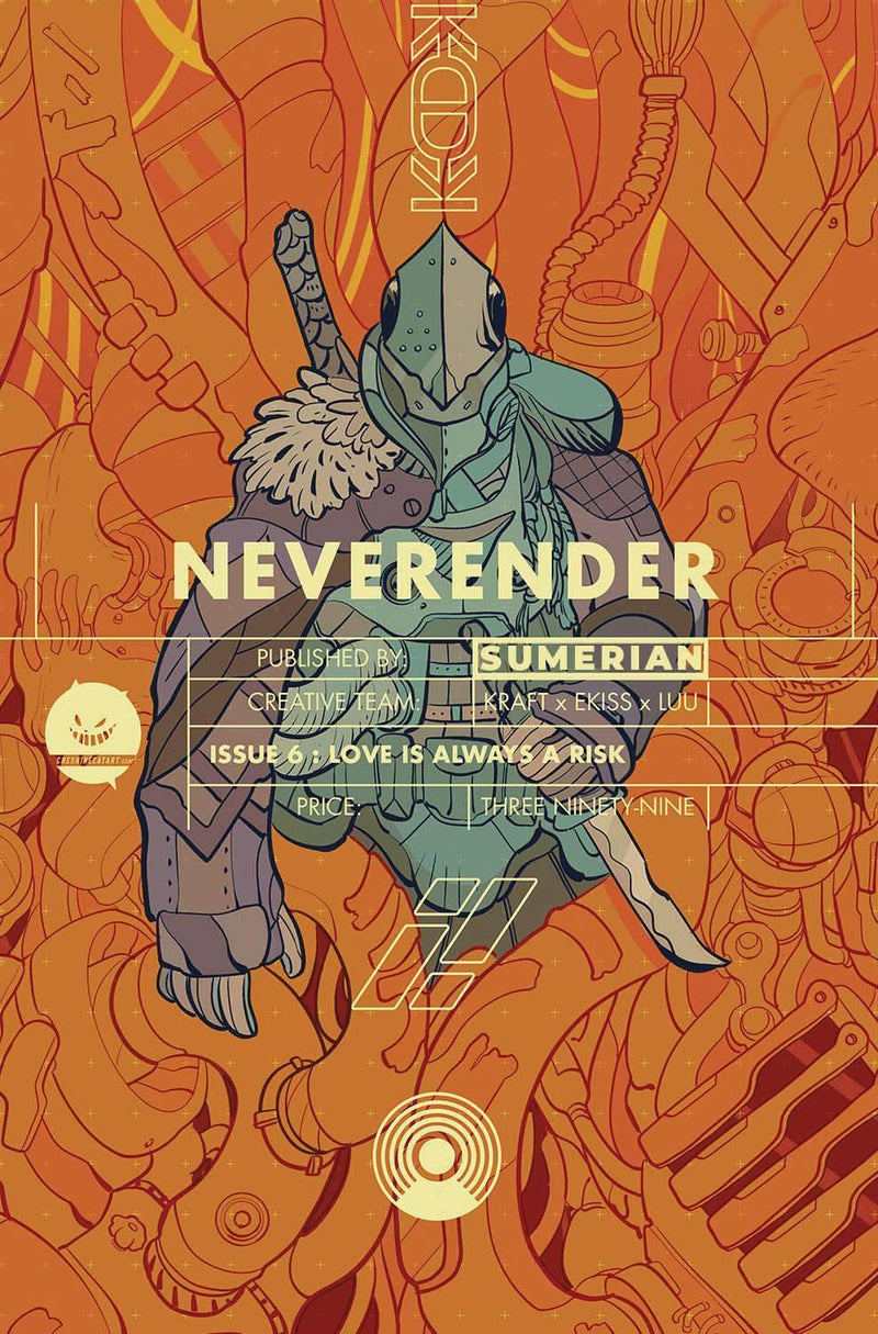 NEVERENDER #6 CVR B KRAFT