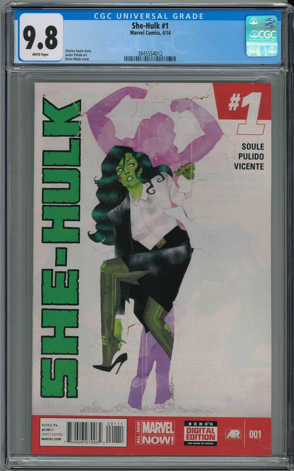 CGC SHE-HULK VOL 3 #1 (9.8)