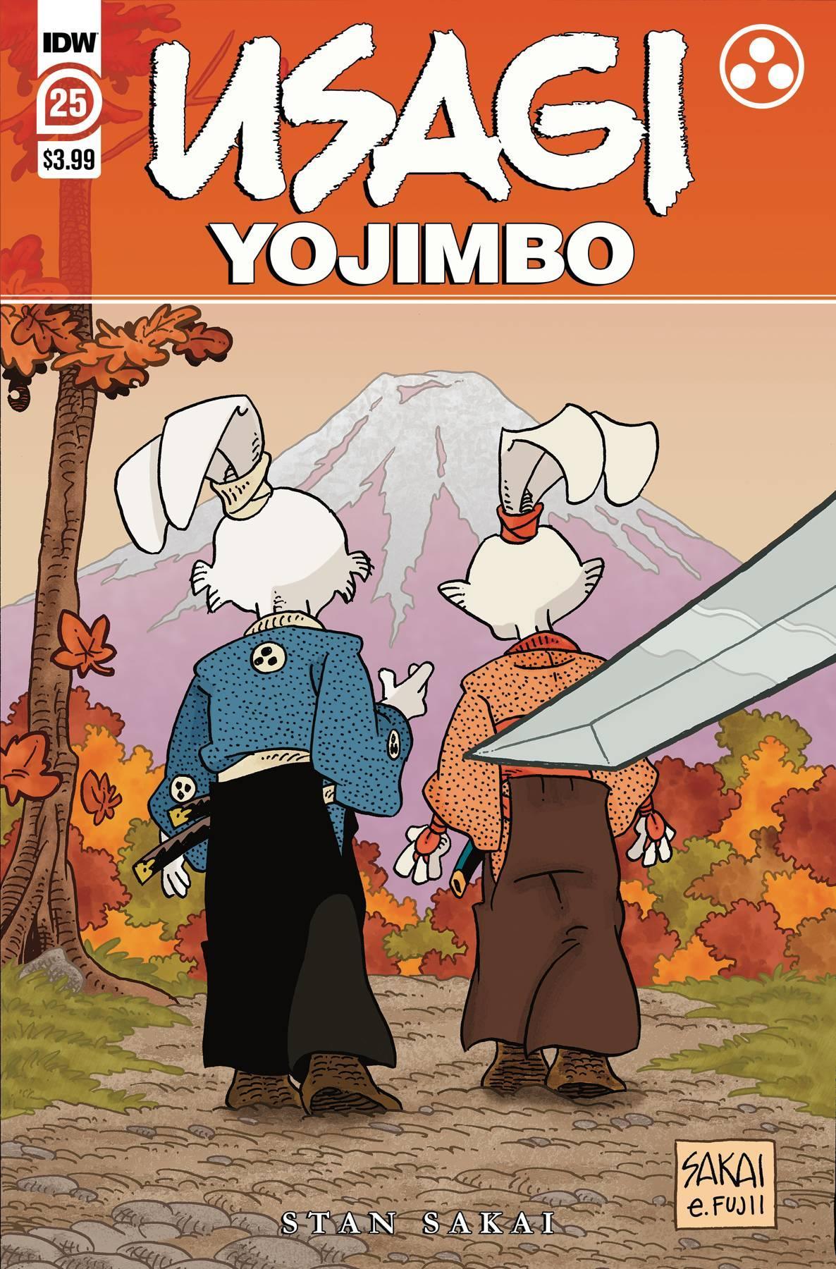 USAGI YOJIMBO VOL 4 #25 CVR A SAKAI - Kings Comics