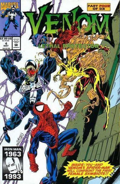 VENOM LETHAL PROTECTOR (1993) #4 NEWSSTAND EDITION - 1ST APPEARANCE OF SCREAM
