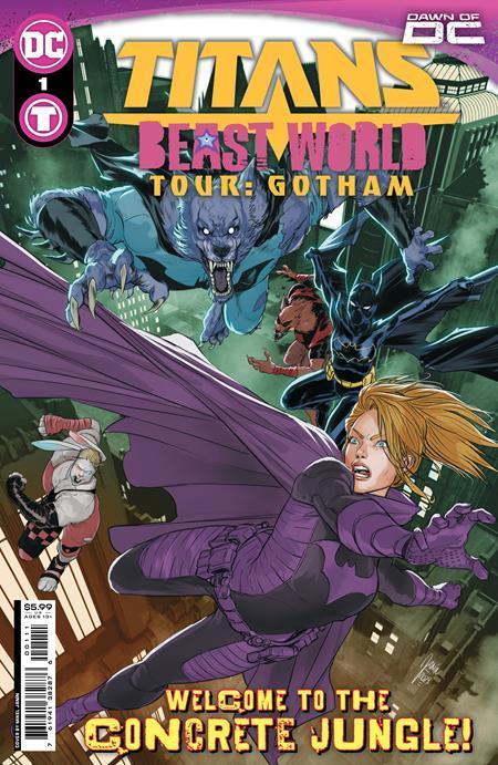 TITANS BEAST WORLD TOUR GOTHAM (2023) #1 (ONE SHOT) CVR A MIKEL JANIN
