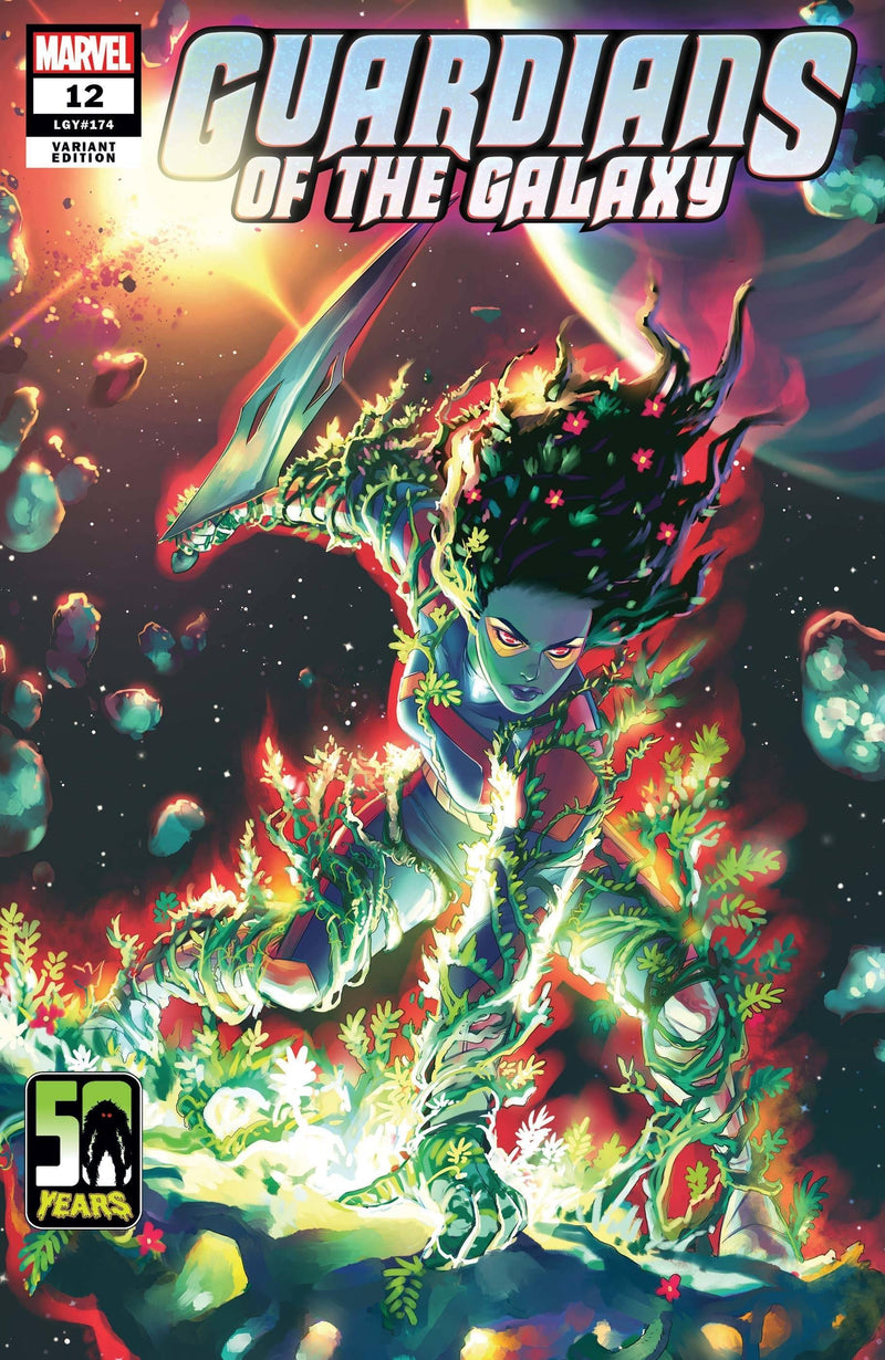 GUARDIANS OF THE GALAXY VOL 6 #12 HETRICK GAMORA-THING VAR