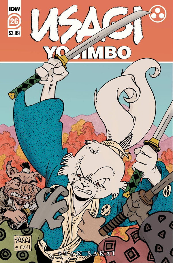 USAGI YOJIMBO VOL 4 #26 CVR A SAKAI
