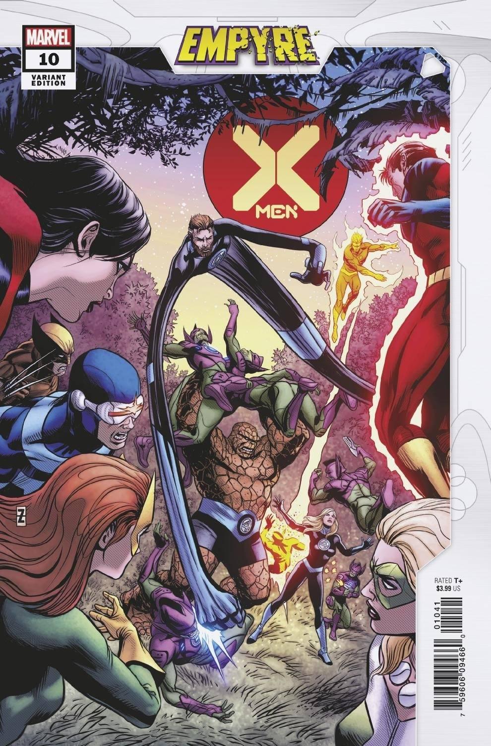 X-MEN VOL 5 (2019) #10 ZIRCHER CONFRONTATION VAR EMP - Kings Comics
