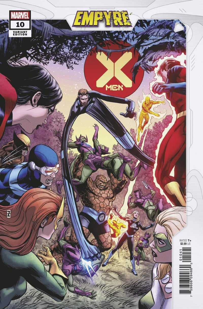 X-MEN VOL 5 (2019) #10 ZIRCHER CONFRONTATION VAR EMP