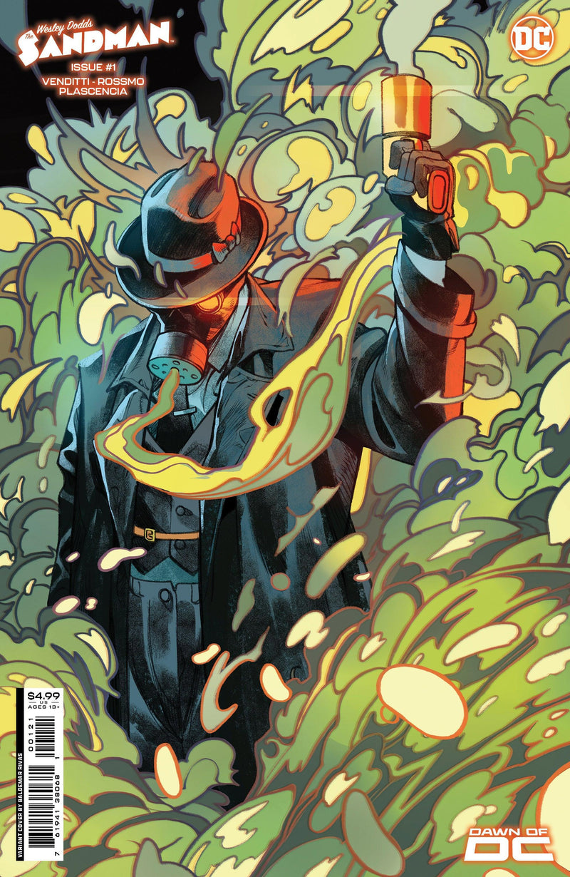 WESLEY DODDS THE SANDMAN (2023) #1 CVR B BALDEMAR RIVAS CARD STOCK VAR