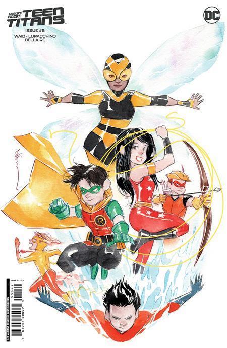 WORLDS FINEST TEEN TITANS (2023) #5 CVR D INC 1:25 DUSTIN NGUYEN CARD STOCK VAR - Kings Comics