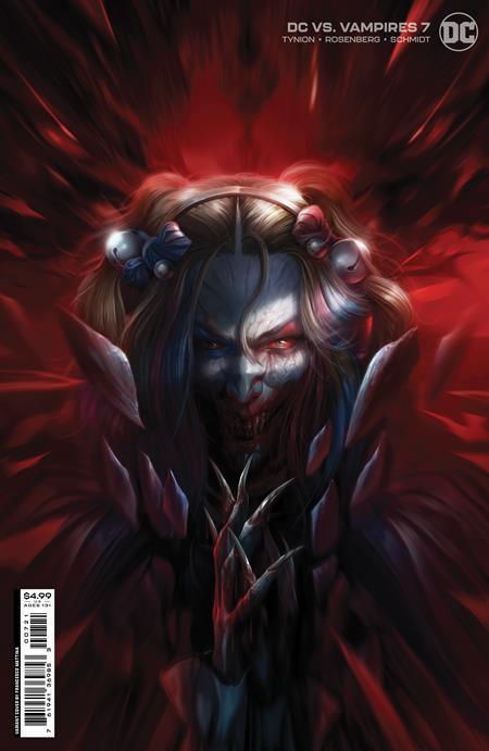 DC VS VAMPIRES #7 CVR B FRANCESCO MATTINA CARD STOCK VAR
