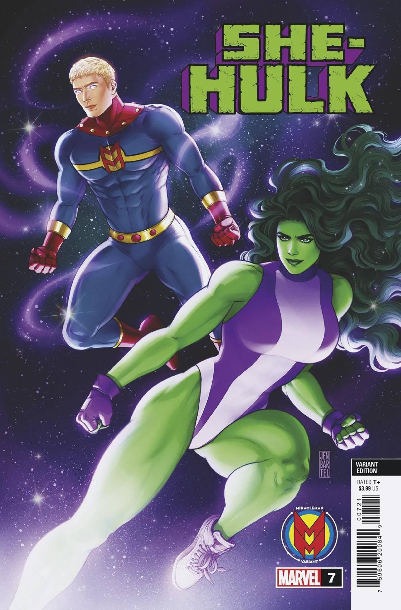 SHE-HULK VOL 4 #7 BARTEL MIRACLEMAN VAR - Kings Comics