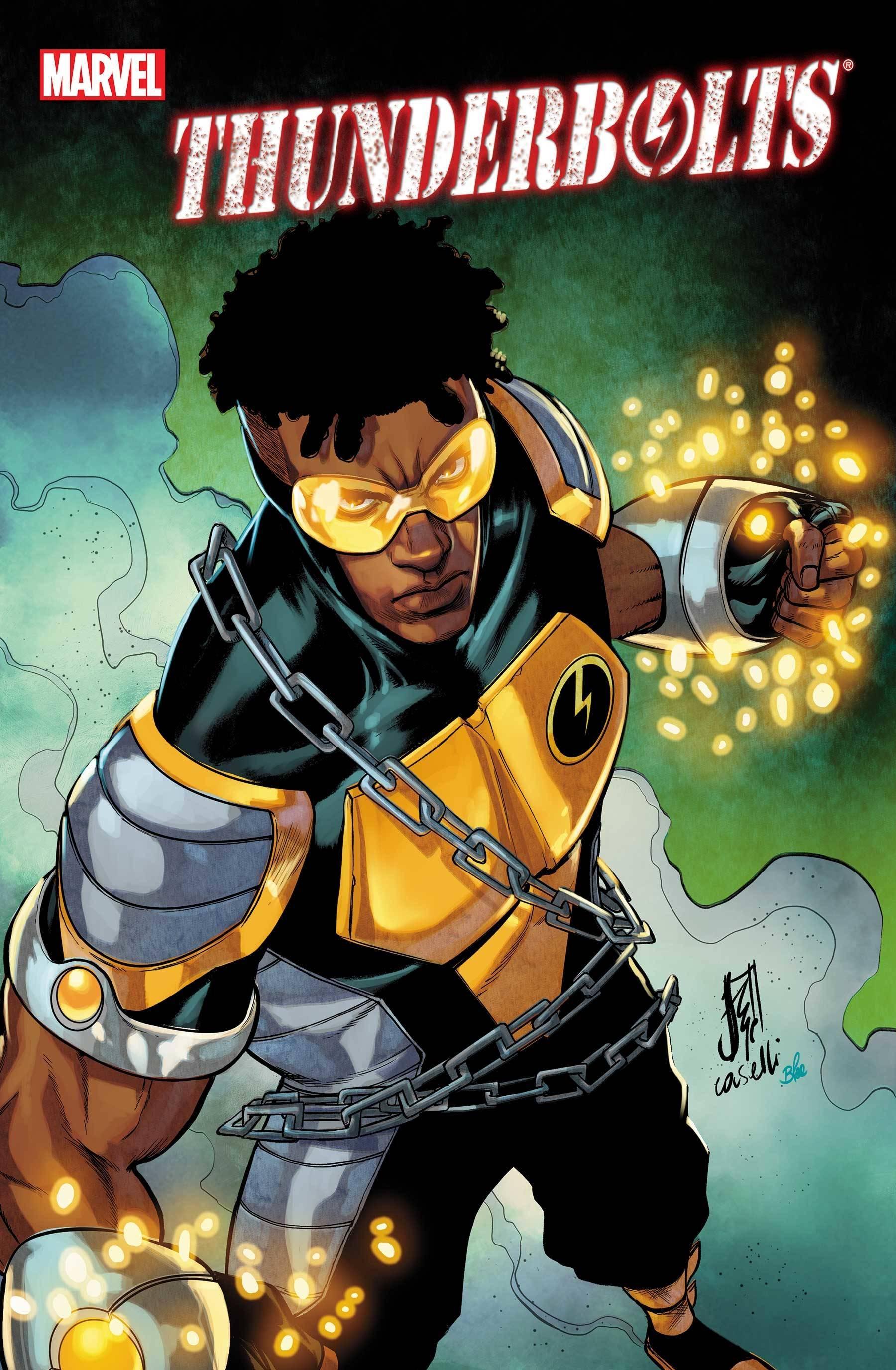 THUNDERBOLTS VOL 4 #3 CASELLI TRADING CARD VAR - Kings Comics