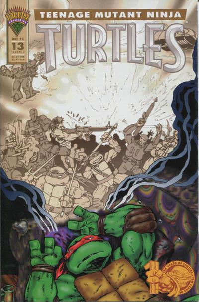 TEENAGE MUTANT NINJA TURTLES VOL 2 (1995) #13 ERROR COPY (FN/VF) - Kings Comics