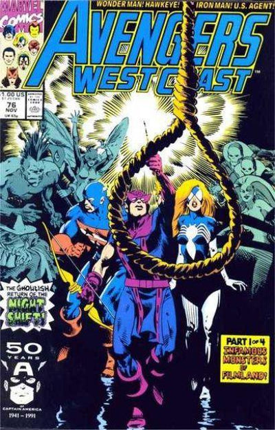 AVENGERS WEST COAST (1985) #76