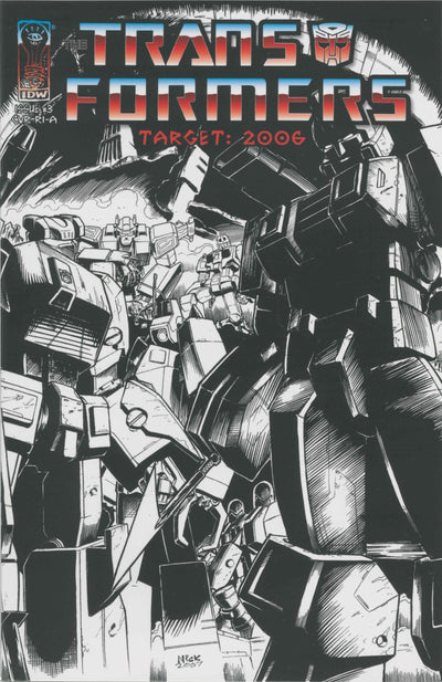 TRANSFORMERS TARGET 2006 #3 10 COPY INCV