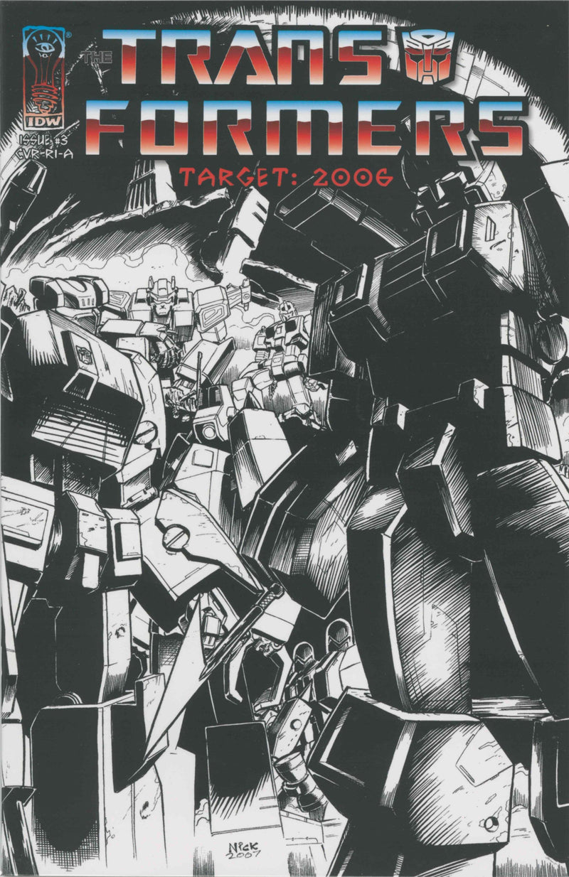 TRANSFORMERS TARGET 2006 #3 10 COPY INCV
