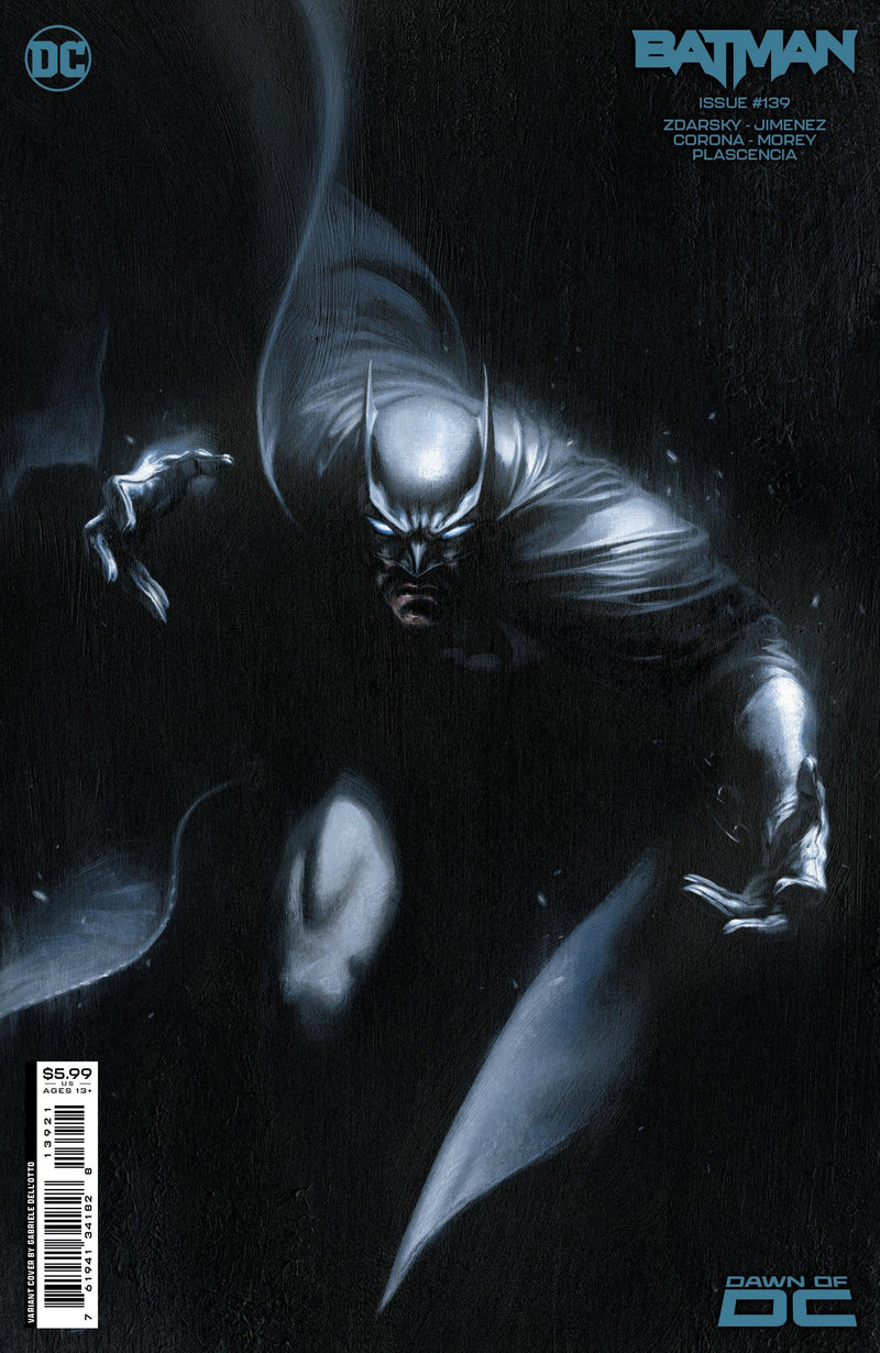 BATMAN (2016) #139 CVR B GABRIELE DELL OTTO CARD STOCK VAR
