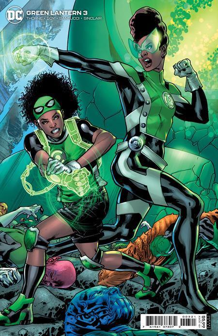 GREEN LANTERN (2021) #3 CVR B BRYAN HITCH CARD STOCK VAR