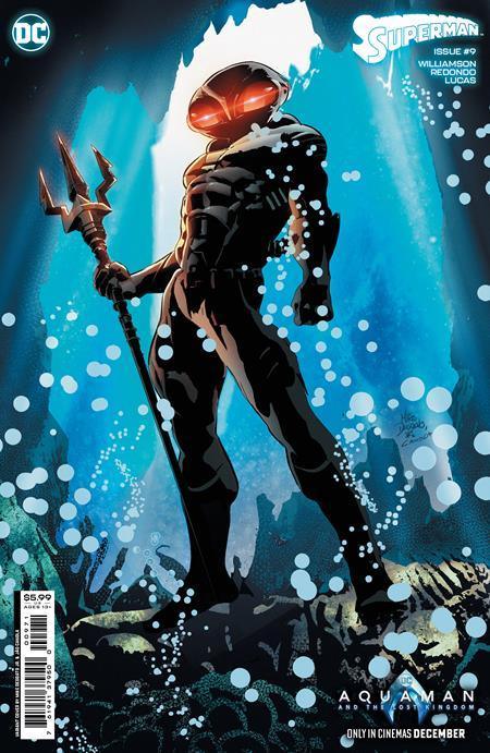 SUPERMAN VOL 7 (2023) #9 CVR D MIKE DEODATO JR AQUAMAN AND THE LOST KINGDOM CARD STOCK VAR