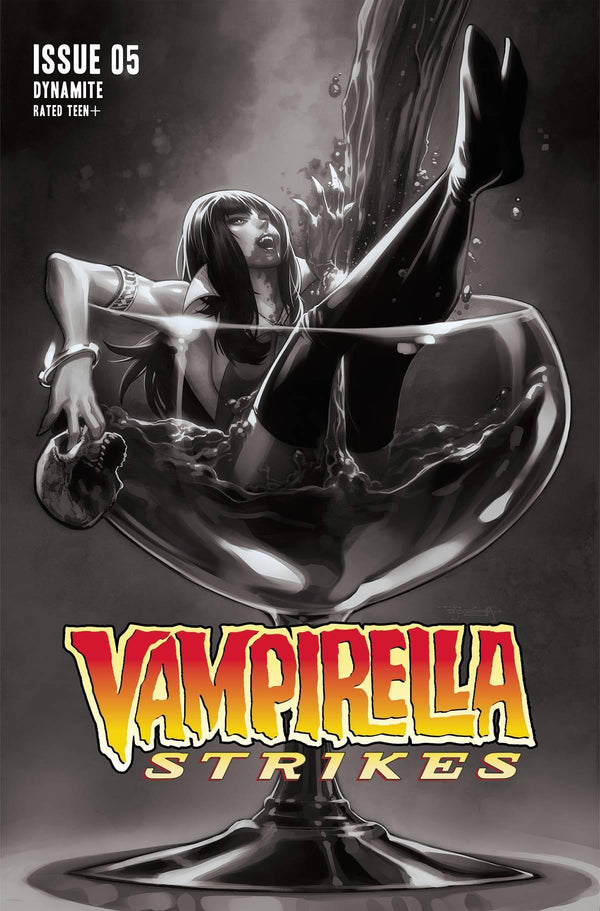 VAMPIRELLA STRIKES VOL 3 #5 CVR H 20 COPY INCV SEGOVIA B&W