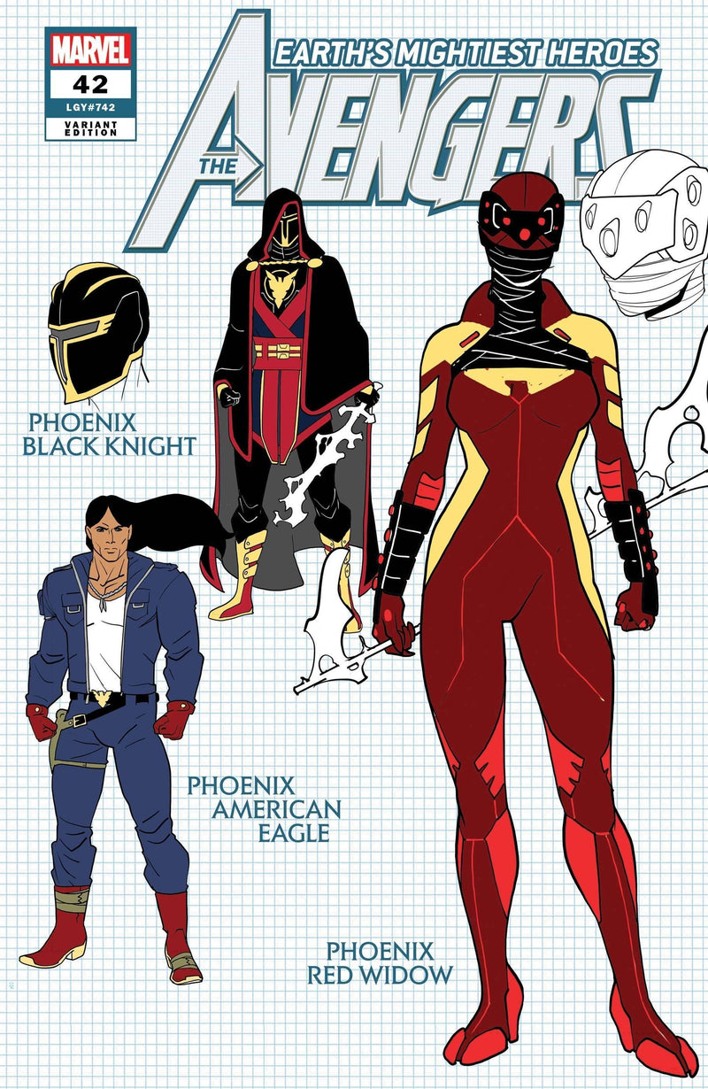 AVENGERS VOL 7 #42 GARRON DESIGN VAR