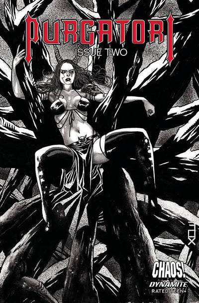 PURGATORI VOL 4 #2 CVR F 15 COPY INCV FOX LINE ART