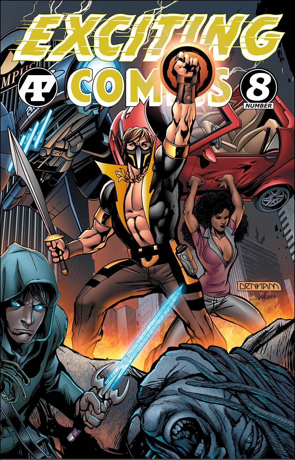 EXCITING COMICS #8 - Kings Comics