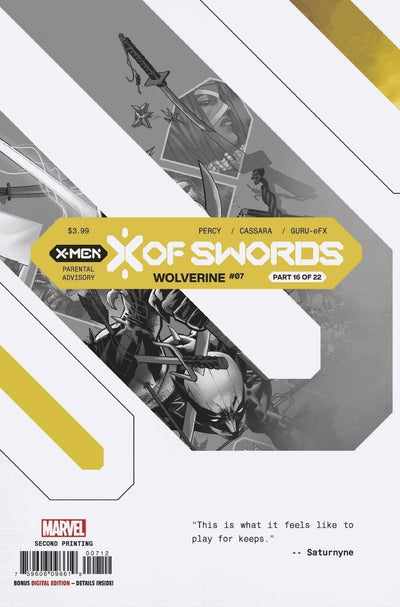 X-MEN (2020) #7 2ND PTG VAR XOS