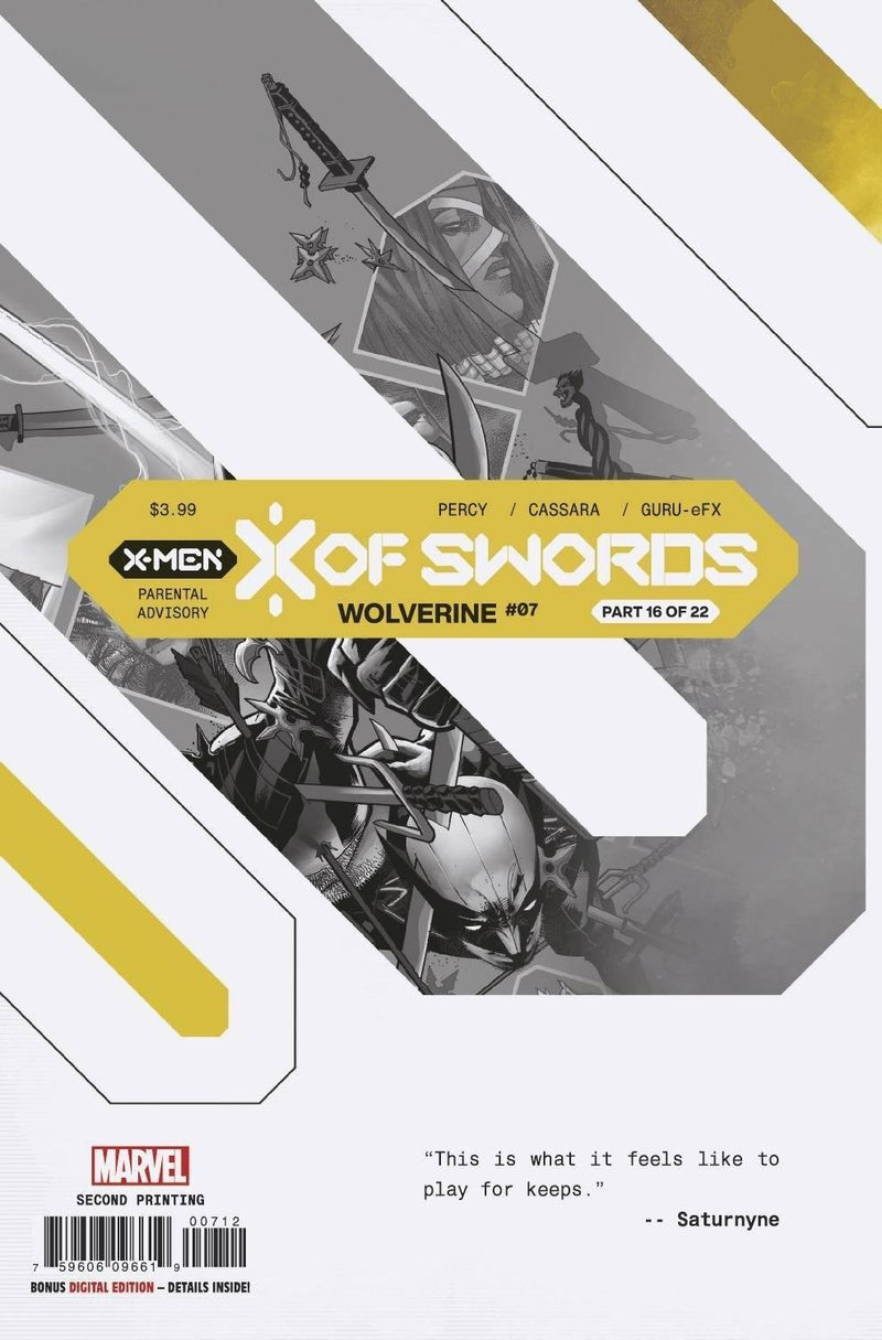 X-MEN (2020) #7 2ND PTG VAR XOS