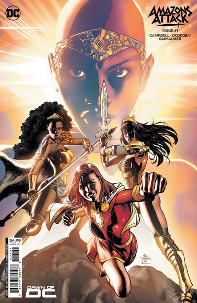 AMAZONS ATTACK VOL 2 (2023) #1 CVR B MIKE DEODATO JR CARD STOCK VAR