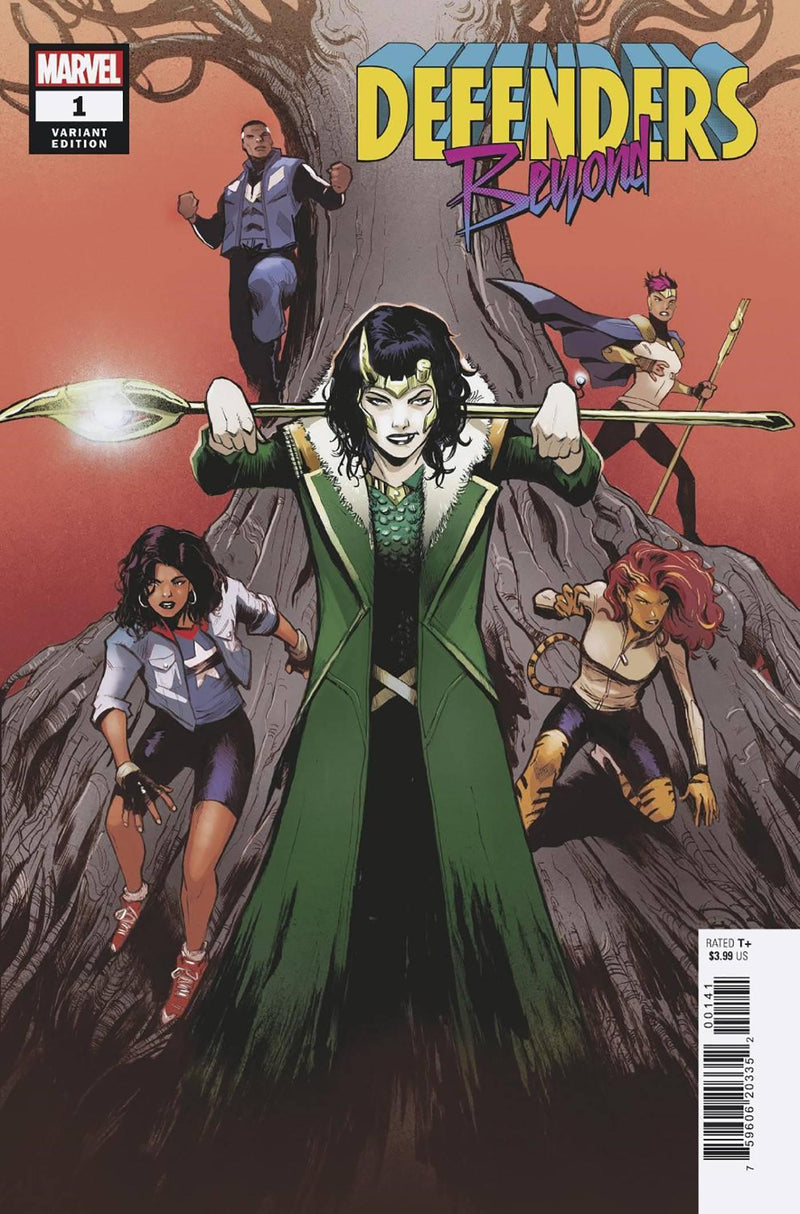 DEFENDERS BEYOND #1 25 COPY INCV GARBETT VAR