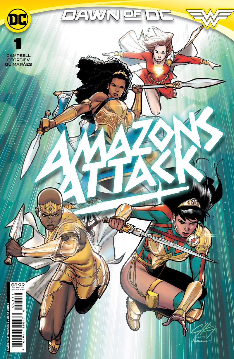AMAZONS ATTACK VOL 2 (2023) #1 CVR A CLAYTON HENRY
