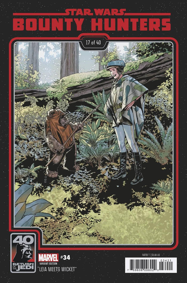STAR WARS BOUNTY HUNTERS (2020) #34 RETURN OF JEDI 40TH ANNIV VAR
