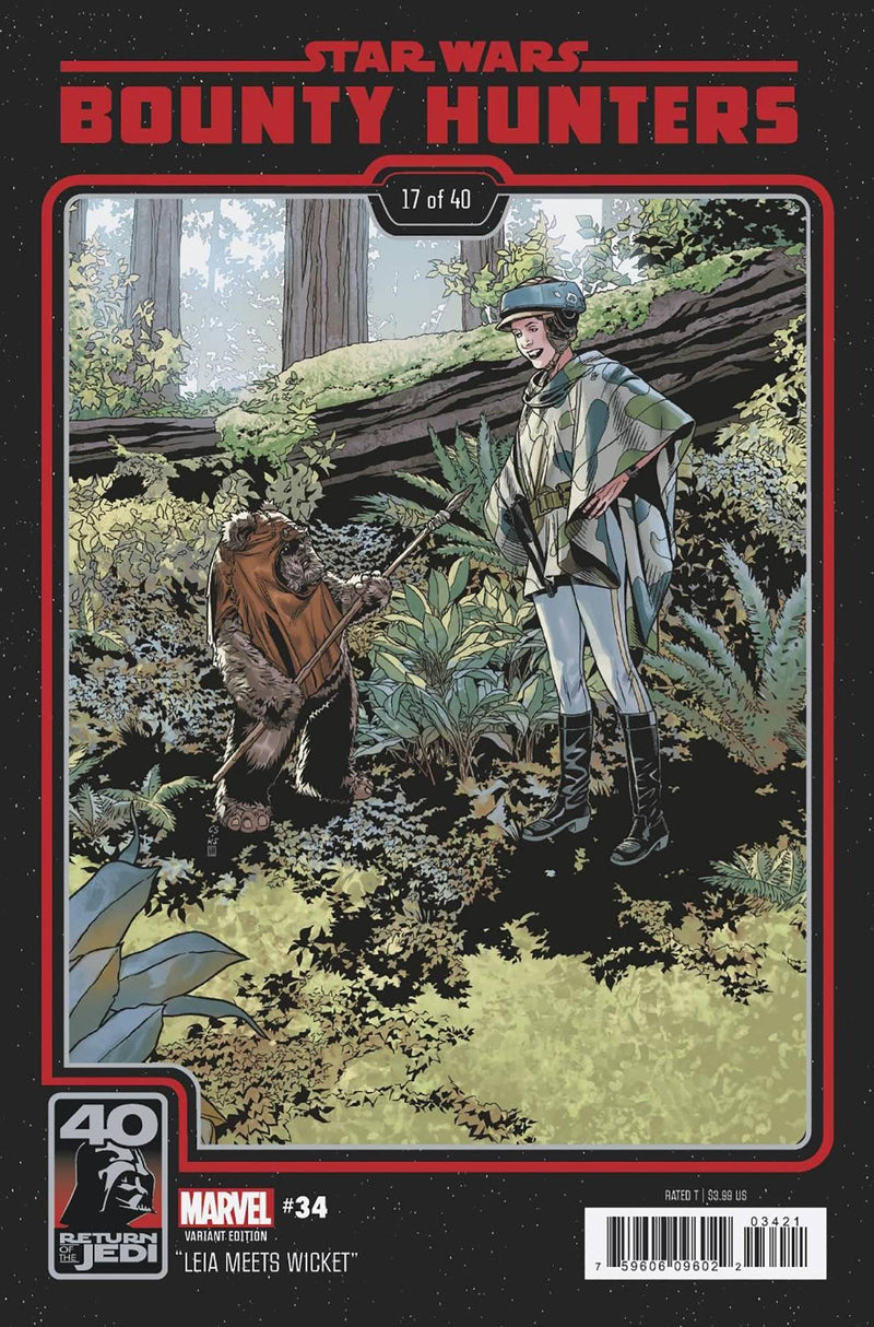 STAR WARS BOUNTY HUNTERS (2020) #34 RETURN OF JEDI 40TH ANNIV VAR