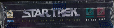 1995 STAR TREK REFLECTIONS OF THE FUTURE PHASE TWO SEALED BOX