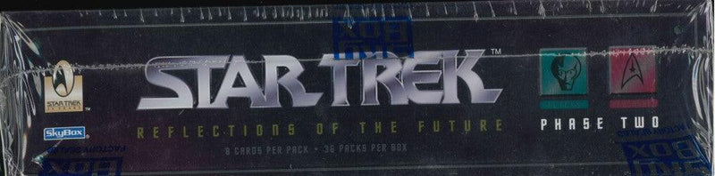 1995 STAR TREK REFLECTIONS OF THE FUTURE PHASE TWO SEALED BOX