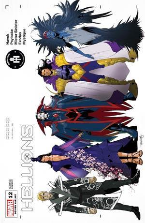 HELLIONS #12 SEGOVIA CHARACTER DESIGN VAR GALA - Kings Comics