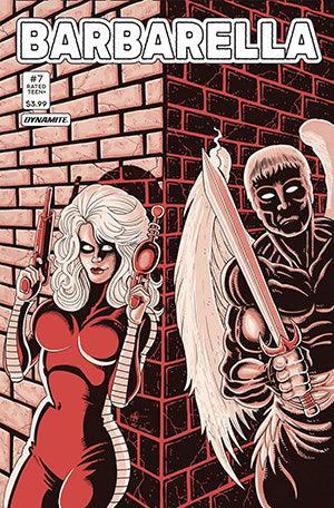 BARBARELLA VOL 2 #7 CVR L FOC TMNT HOMAGE HAESER ORIGINAL - Kings Comics