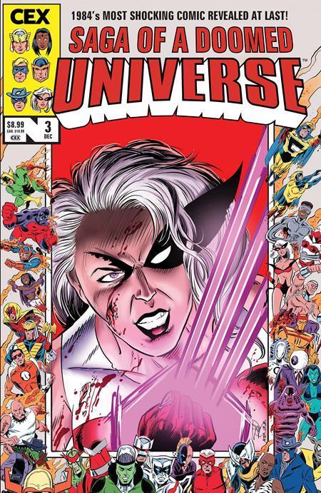 SAGA OF A DOOMED UNIVERSE #3 CVR D SCOTT REED MARVEL ANNIVERSARY FRAME HOMAGE
