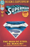 REIGN OF THE SUPERMEN (1993) DIE-CUT SET OF FOUR