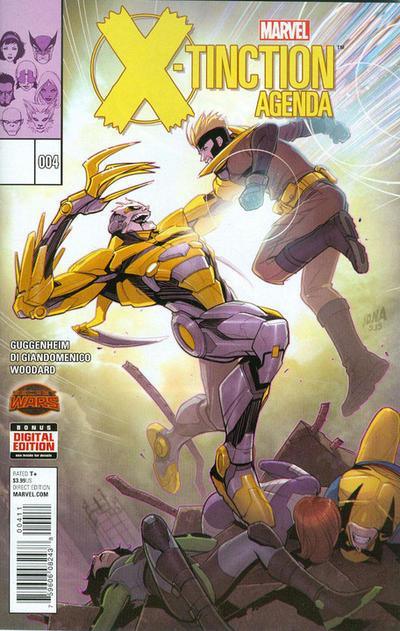 X-TINCTION AGENDA (2015) - SET OF FOUR - Kings Comics