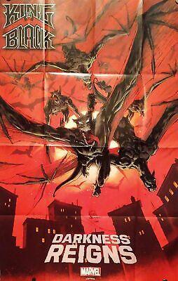 KING IN BLACK DARKNESS REIGNS RYAN STEGMAN FOLDED PROMO POSTER