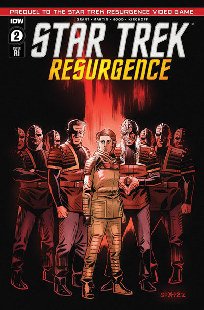 STAR TREK RESURGENCE #2 CVR C 10 COPY INCV