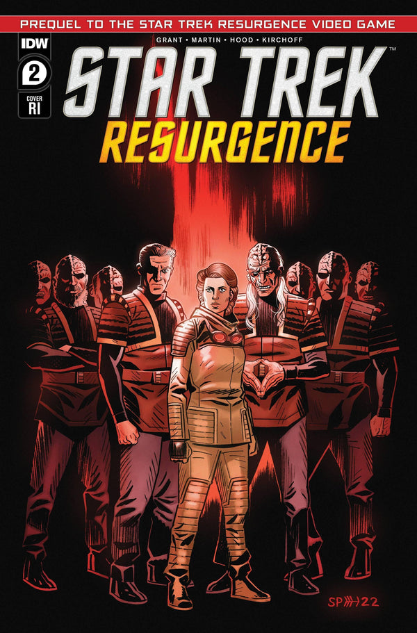 STAR TREK RESURGENCE #2 CVR C 10 COPY INCV
