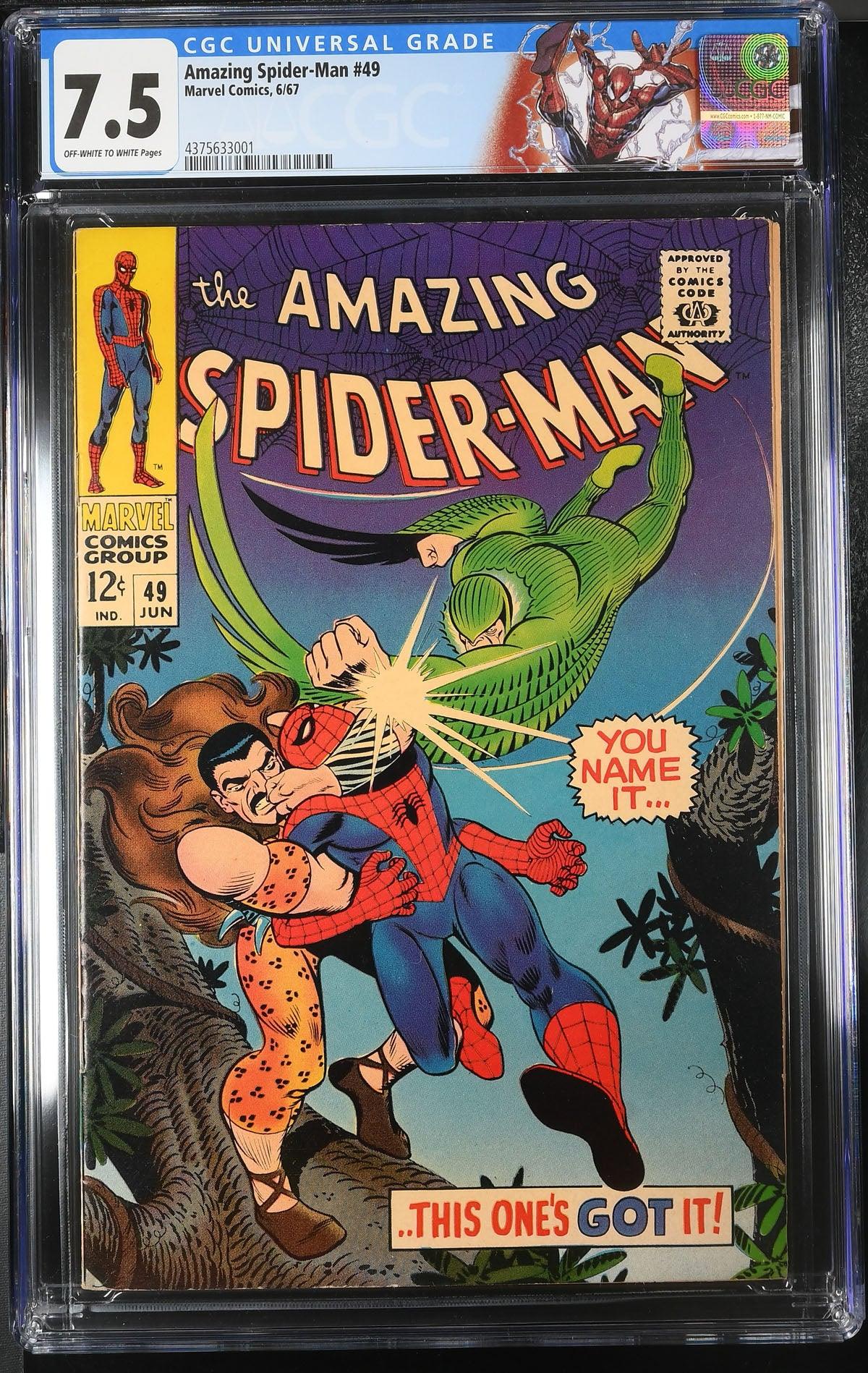 CGC AMAZING SPIDER-MAN #49 (7.5) - Kings Comics