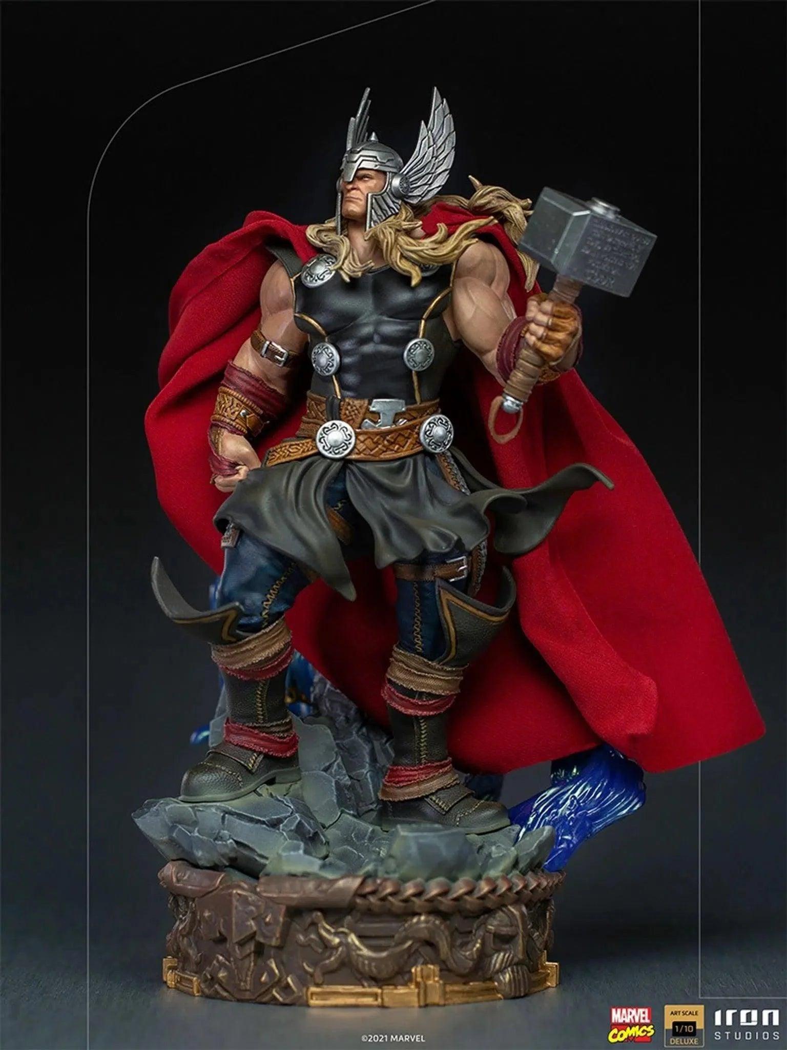 MARVEL COMICS THOR UNLEASHED DLX ART SCALE 1/10 STATUE - Kings Comics