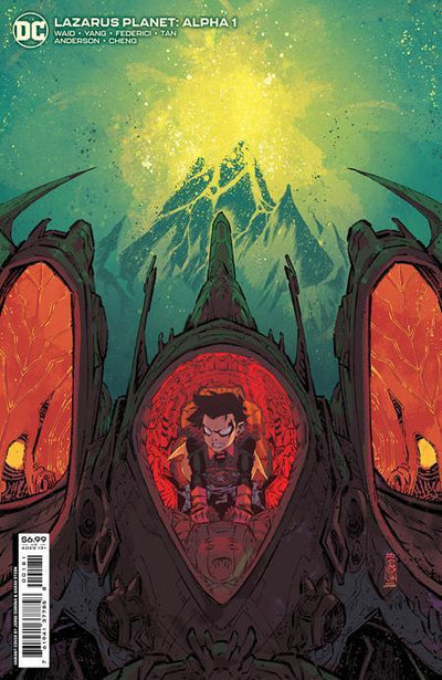 LAZARUS PLANET ALPHA #1 (ONE SHOT) CVR F JORGE CORONA CARD STOCK VAR