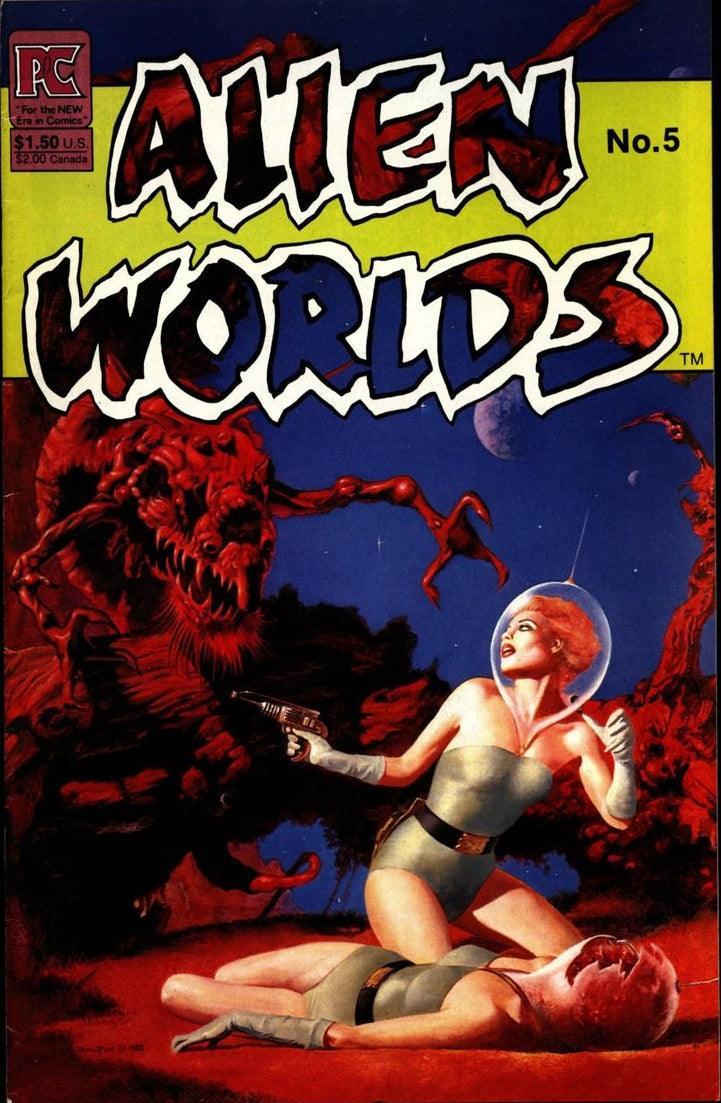 ALIEN WORLDS (1982) #5 (VF/NM)