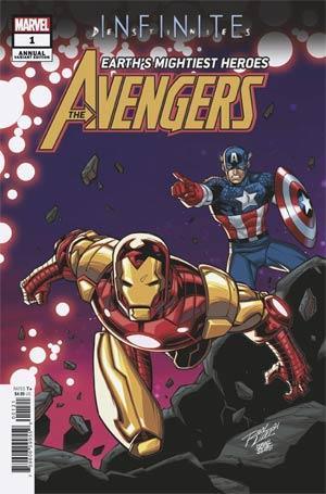 AVENGERS VOL 7 ANNUAL #1 RON LIM CONNECTING VAR INFD - Kings Comics