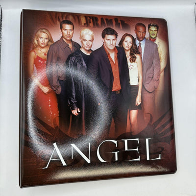 ANGEL SEASON 5 BASE CARD SET AND BINDER