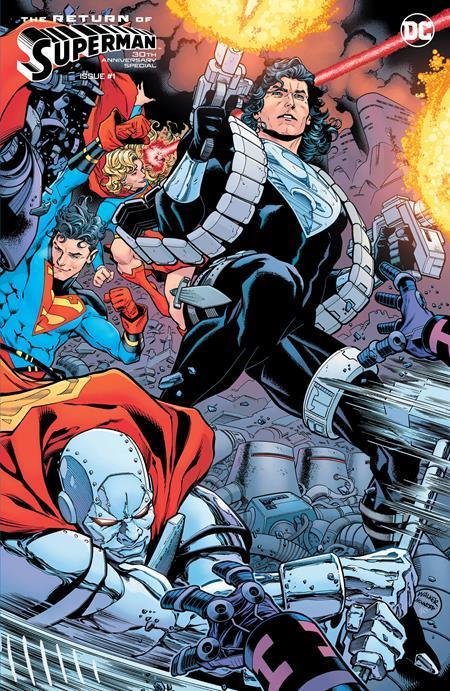 RETURN OF SUPERMAN 30TH ANNIVERSARY SPECIAL (2023) #1 (ONE SHOT) CVR G INC 1:25 BRAD WALKER VAR - Kings Comics