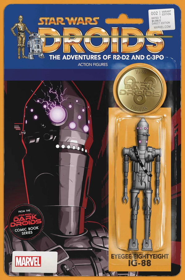 STAR WARS DARK DROIDS (2023) #2 CHRISTOPHER ACTION FIGURE VAR